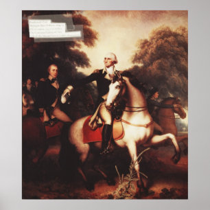 Washington Före Yorktown av Rembrandt Peale Poster