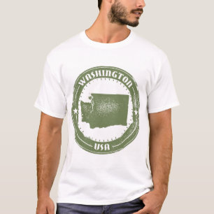 Washington, Förenta staterna (nödlidande logotyp T Shirt