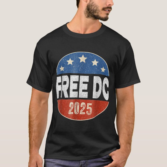 Washington Free Dc Free Dc Washington T Shirt (Framsida)