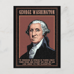 Washington - fria Tal Vykort