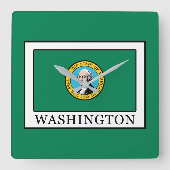 Washington Fyrkantig Klocka (Framsida)