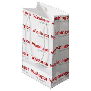 Washington Gift Bag, liten glans