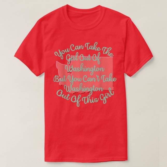 Washington Girl for Daughfru Mamma Sister Girlf T Shirt (Design framsida)