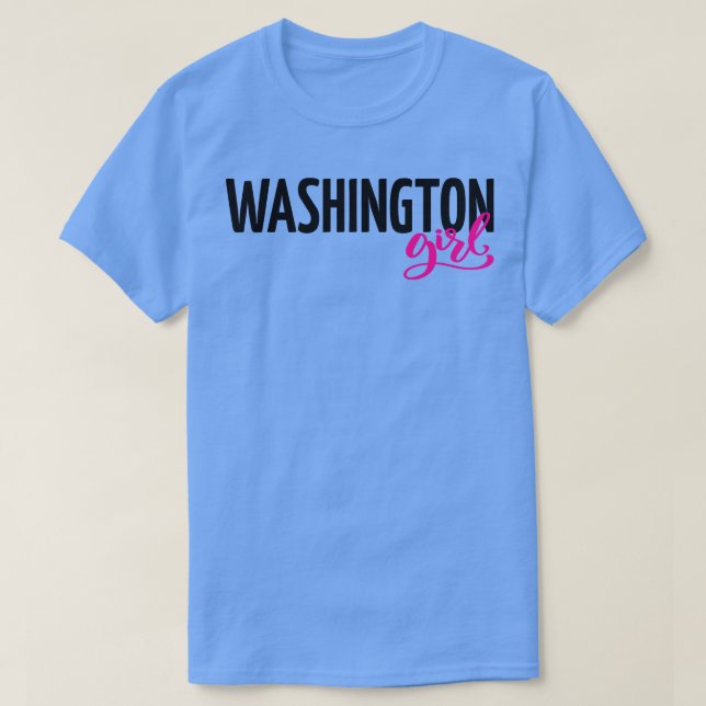 Washington Girl T Shirt (Design framsida)