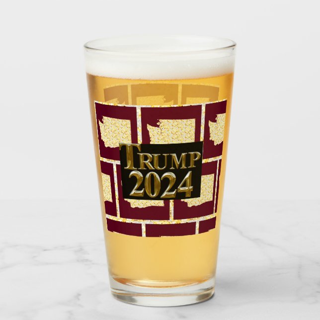 WASHINGTON GLASKOPP (Framsida fylld)