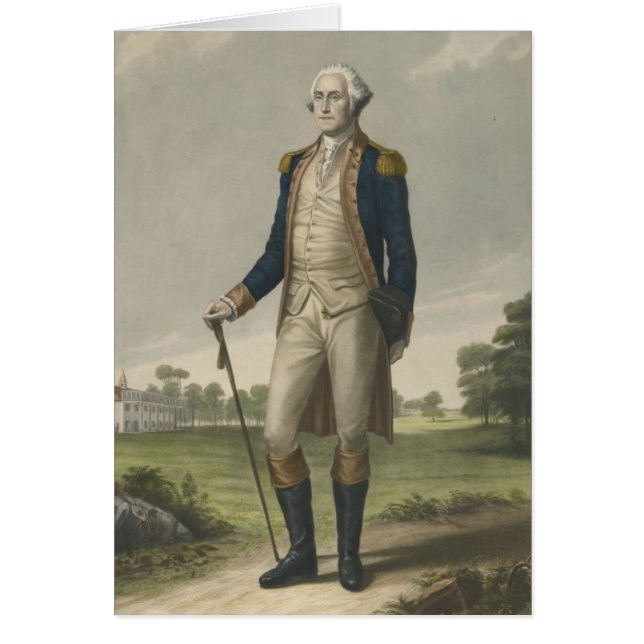 Washington Hälsningskort (Framsidan)