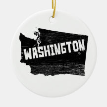 Washington hem- vintage bedrövad karta