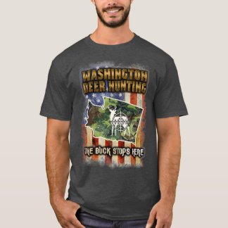 Washington Hjort Hunting Trophy Hunting Hunting T Shirt