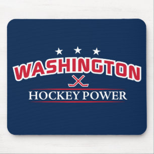 Washington Hockey Power Blue Mouse Pad Musmatta