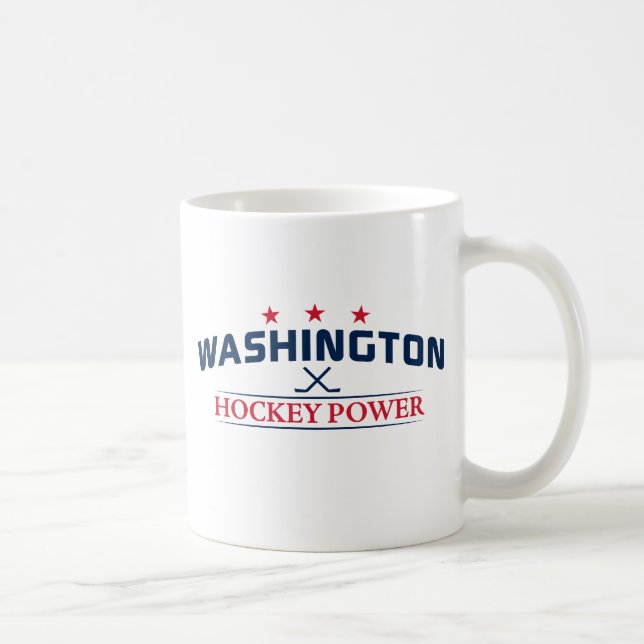 Washington Hockey Power White Mugg (Höger)