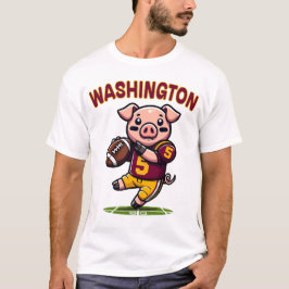 Washington Hog Football T Shirt