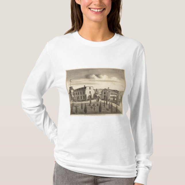 Washington högskola, Calif T Shirt (Framsida)