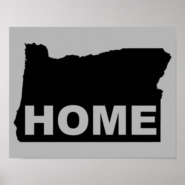 Washington Home Away från State Poster Sign (Framsidan)