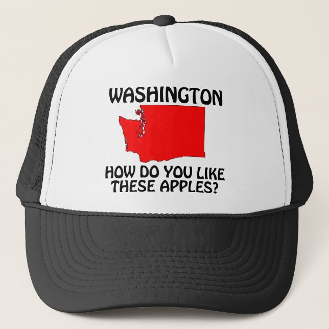 Washington - Hur gillar du dessa äpplen? Keps (Framsida)