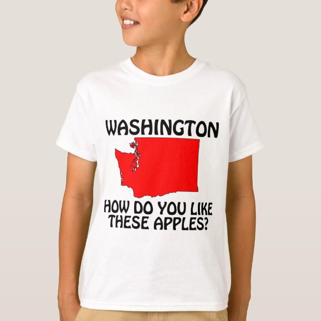 Washington - Hur gillar du dessa äpplen? Tee (Framsida)