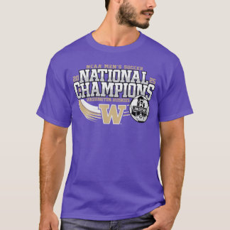 Washington Huskies Nationella Mästare 2025 Herrfot T Shirt