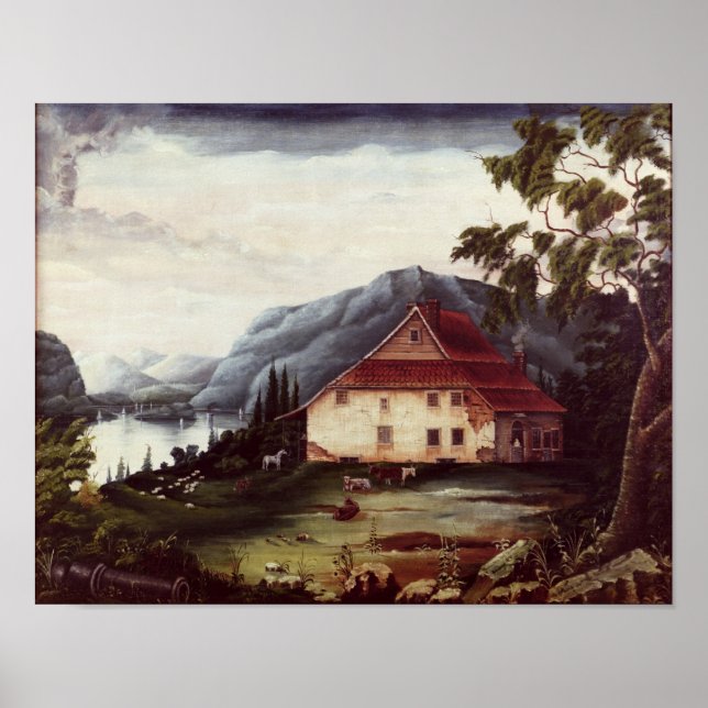 Washington huvudkontor i Newburgh Poster (Framsidan)