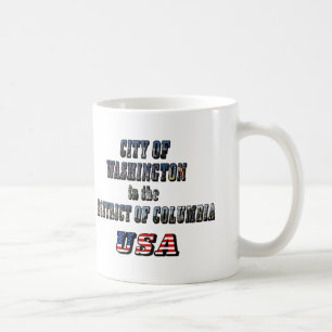 Washington i Columbia-distriktet Kaffemugg