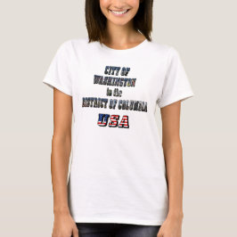 Washington i Columbia-distriktet Tee