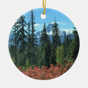Washington i höst, ELLER Julgransprydnad Keramik