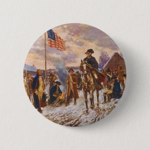 Washington i Valley Forge av Edward P. Moran Knapp