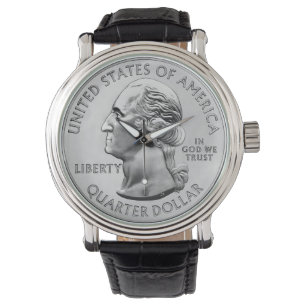 Washington inkvarterar armbandsur
