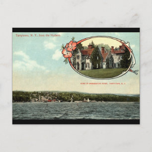 Washington Irving, Tarrytown, NY-vintage c1915 Vykort