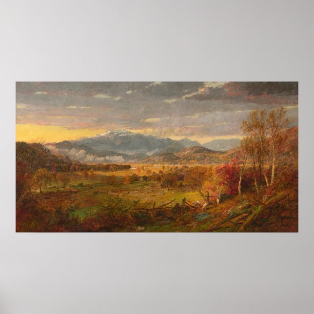 Washington - Jasper F. Cropsey Fine Art Poster (Framsidan)