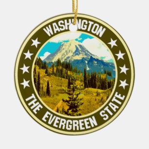 Washington Julgransprydnad Keramik