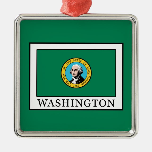 Washington Julgransprydnad Metall (Framsidan)
