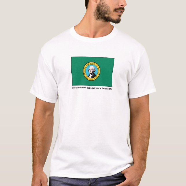 Washington Kennewick LDS beskickningT-tröja T-shirt (Framsida)