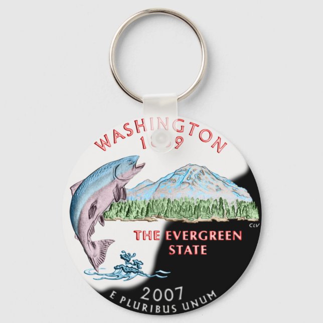 Washington Keychain Nyckelring (Framsida)