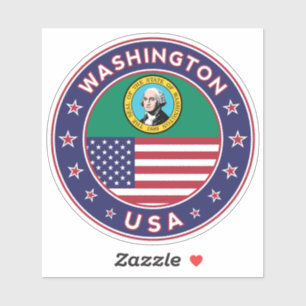 Washington Klistermärken