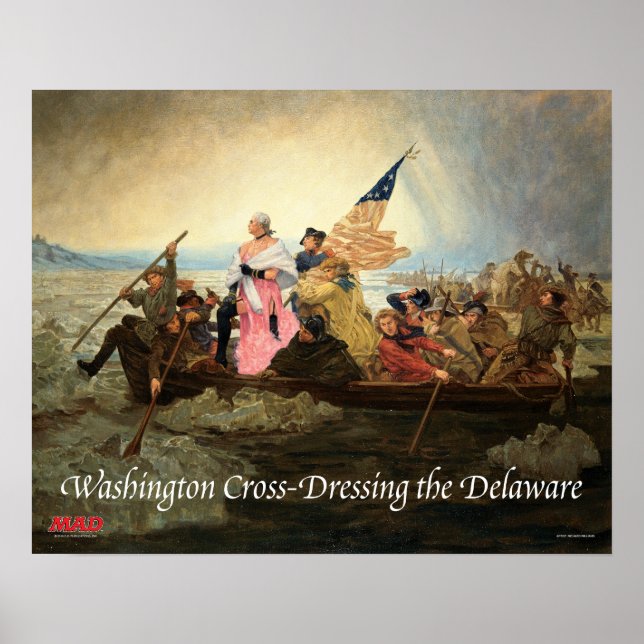 Washington Kor-Dressing Poster Delaware (Framsidan)