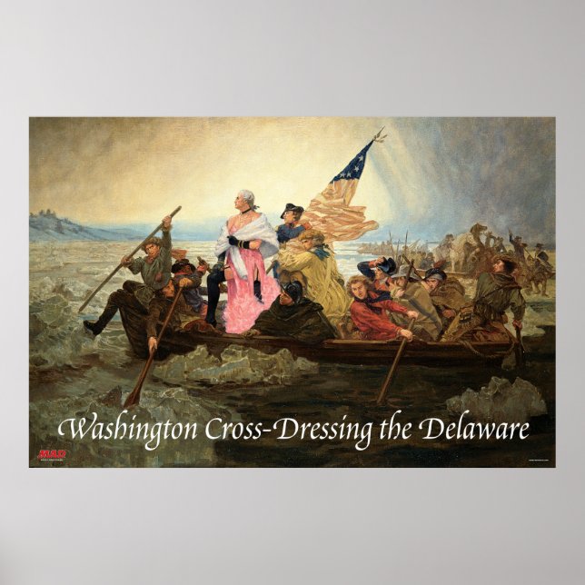 Washington Kor-Dressing Poster Delaware (Framsidan)