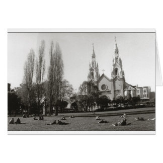 Washington kvadrerar parkerar hälsningskort