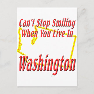 Washington - leende vykort