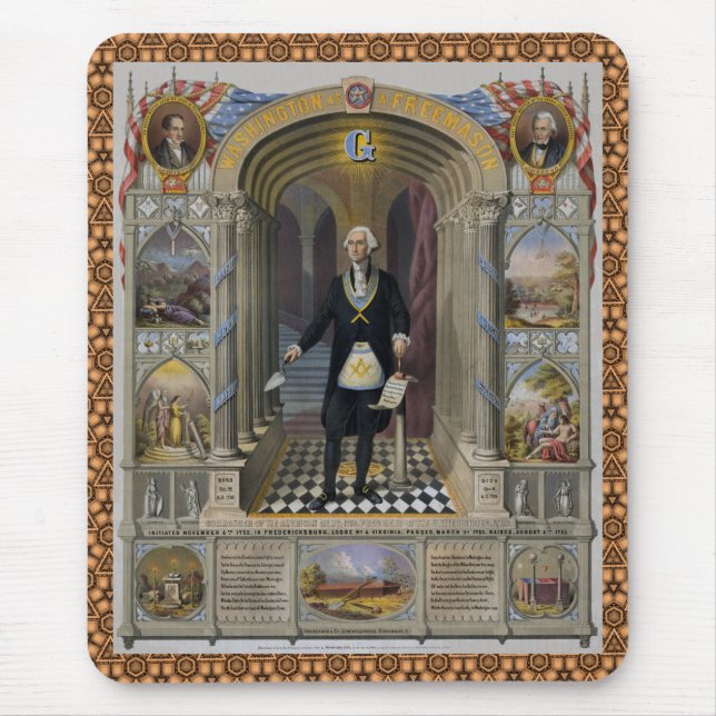 Washington masonen II Musmatta (Framsidan)