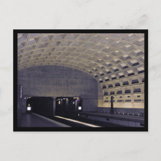 Washington Metro - Crystal City Station Vykort