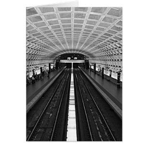 Washington Metro Hälsningskort
