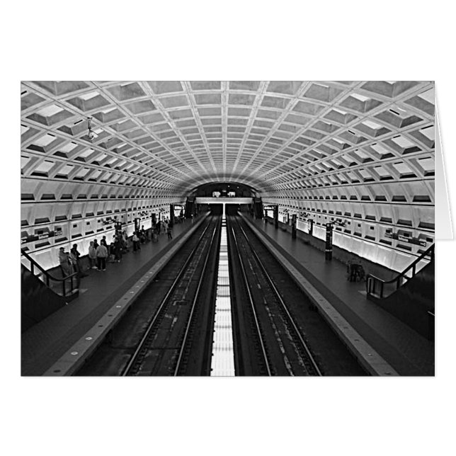 Washington Metropolitan Area Transit i D.C. kort (Framsidan Horizontal)