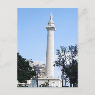 Washington Monument Baltimore-vykort Vykort
