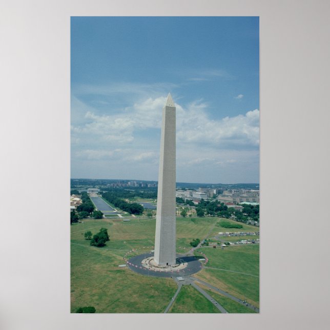 Washington Monument, byggt 1848-85 Poster (Framsidan)