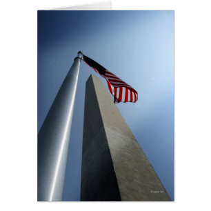 Washington monument hälsningskort