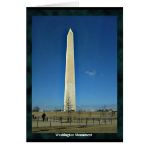 Washington Monument Hälsningskort