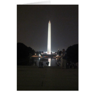 Washington Monument Hälsningskort