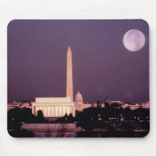 Washington monument, huvudstaden och Jefferson Musmatta