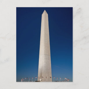 Washington Monument i Dusk Vykort