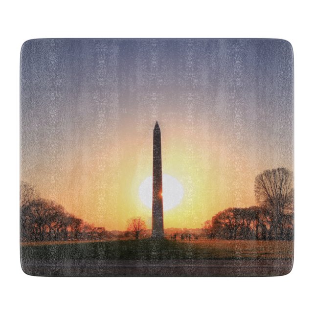 Washington Monument i Sunset (Framsidan)