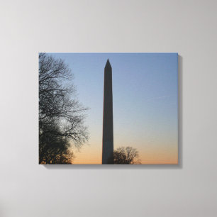 Washington Monument i Sunset Canvastryck